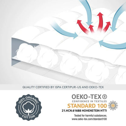 Premium 1000GSM Hotel Luxury Extra Thick Mattress Topper