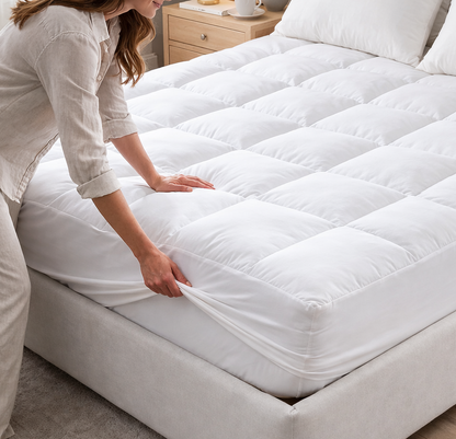 Premium 1000GSM Hotel Luxury Extra Thick Mattress Topper