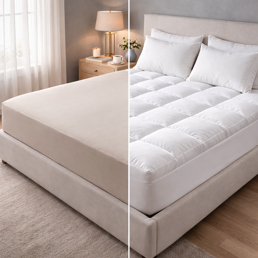 Premium 1000GSM Hotel Luxury Extra Thick Mattress Topper